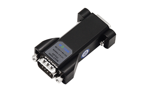 工業串口隔離器接口轉換器_UT-211 RS-232串口光電隔離器三線 2、3、5腳