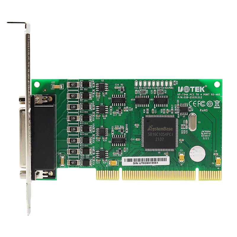 UT-734A工業(yè)級(jí)4口串口卡